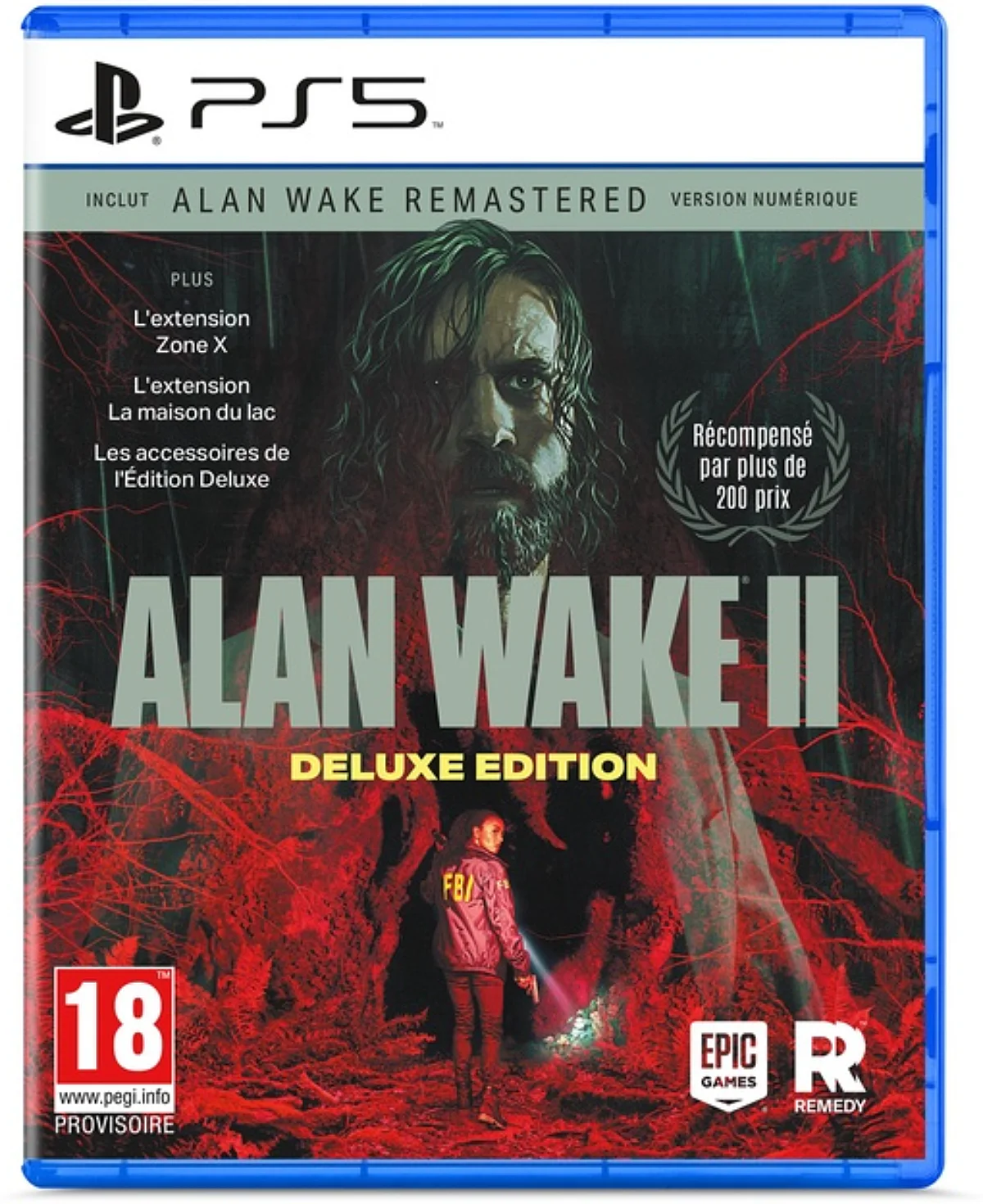Jaquette du jeu Alan Wake 2 Deluxe Edition sur PS5