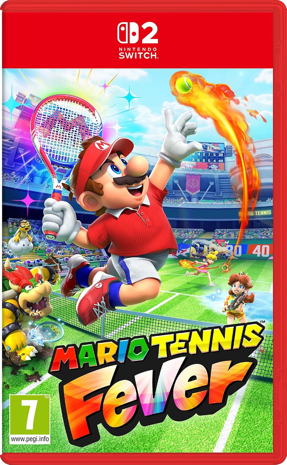 Jaquette de Mario Tennis Fever sur Nintendo Switch 2