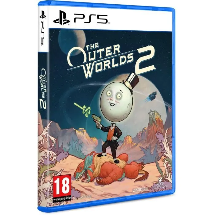 Jaquette de The Outer Worlds 2 en édition standard sur PS5